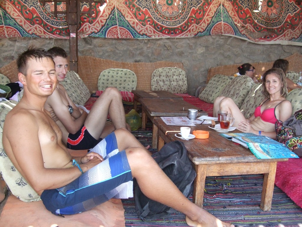 Relaks po snurkowaniu:) Rafy koralowe w Dahabie