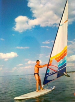 Pierwsze kroki na windsurfingu Balaton (Węgry) wyjazdy szkoleniowe windsurfing kitesurfing
