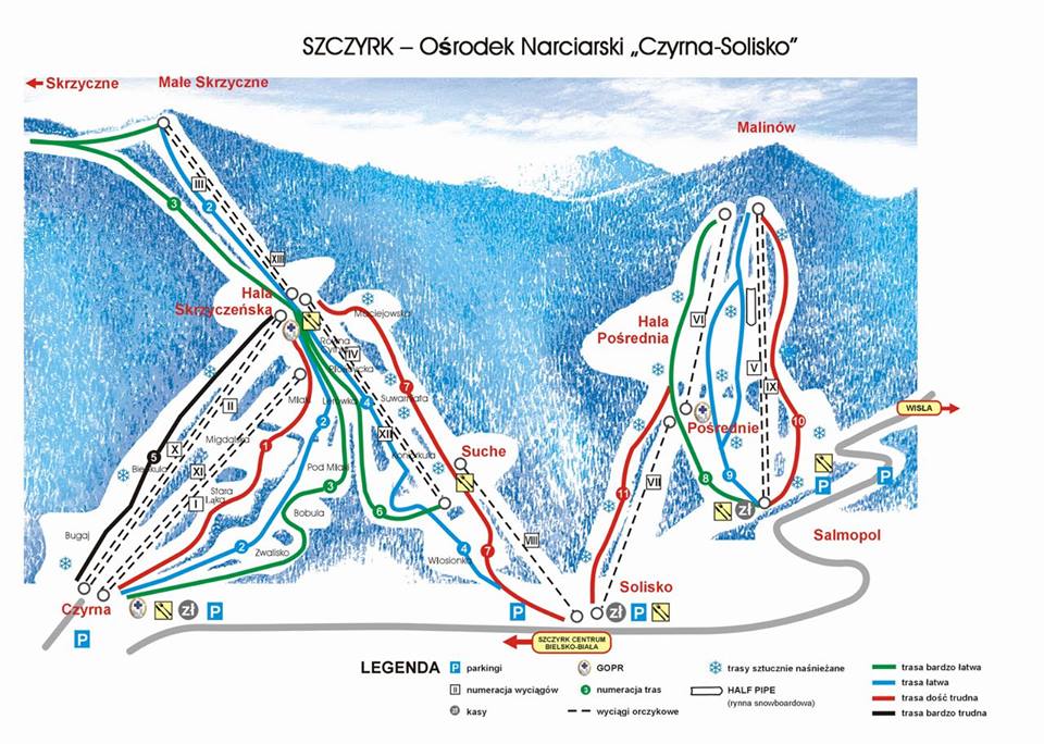 Sylwester w Szczyrku Czyrna Solisko sylwester na stoku