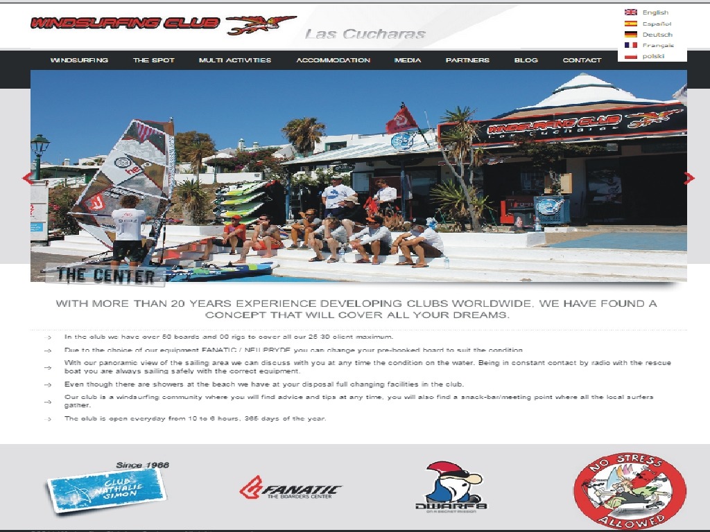 Lanzarote szkoła windsurfing kitesurfing