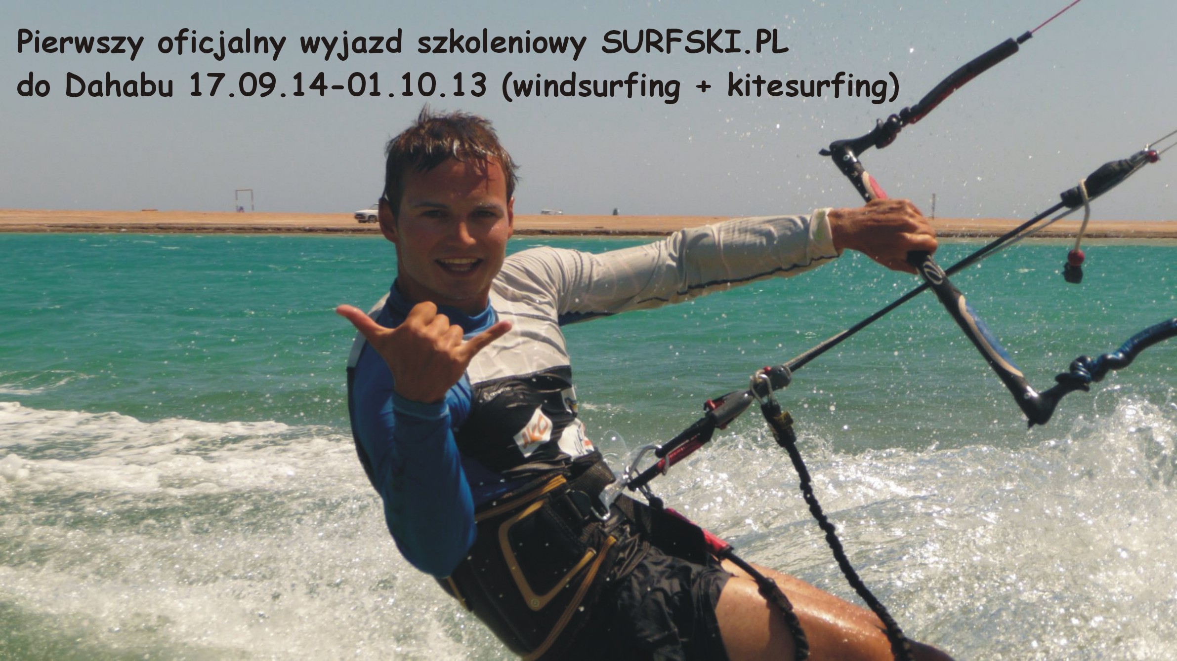 Wyjazd szkoleniowy windsurfing kitesurfing Dahab