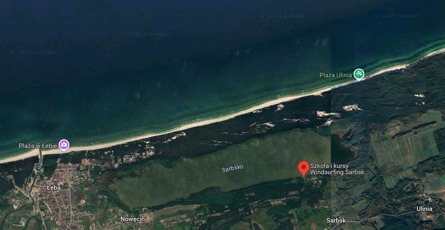 Sarbsko - Gdzie na windsurfing w Polsce