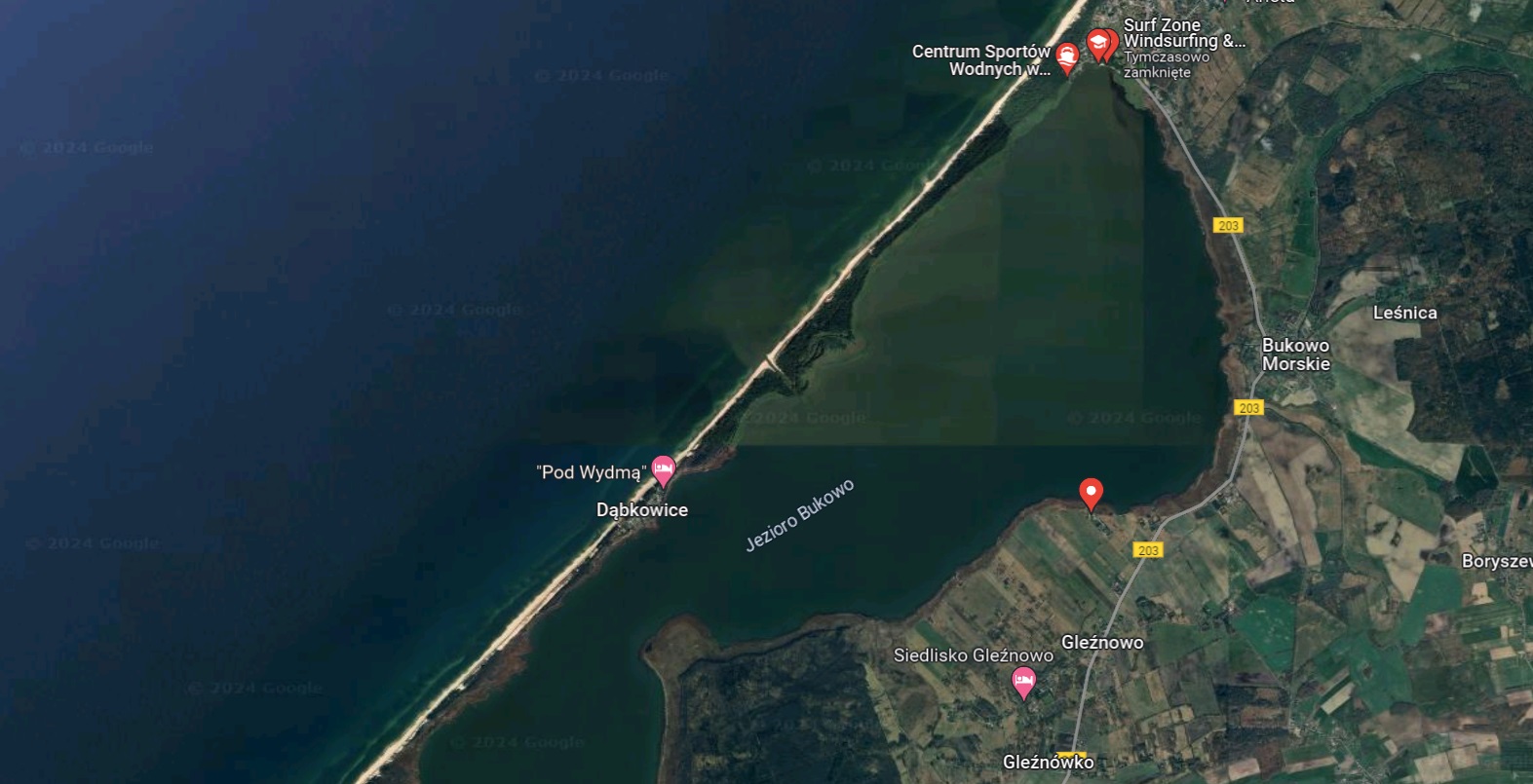 Dąbki - Gdzie na windsurfing w Polsce