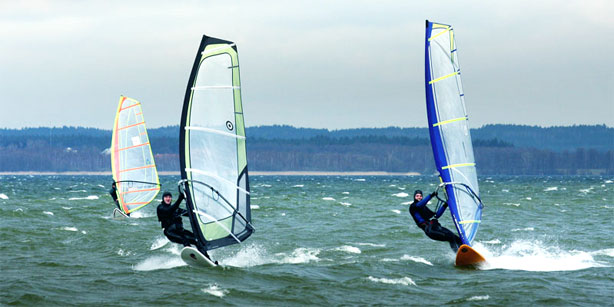 Jezioro Śniardwy Nowe Guty - Gdzie na windsurfing w Polsce