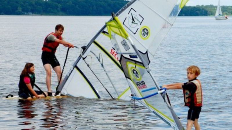 Zalew Zegrzyński Zegrze - Gdzie na windsurfing w Polsce