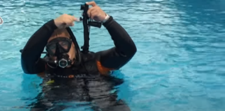 NAPEŁNIANIE I SPUSZCZANIE KAMIZELKI- nauka nurkowania szkolenia kursy wyjazdy diving lessons courses travel