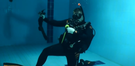 ZDJĘCIE I ZAŁOŻENIE SYSTEMU BALASTOWEGO- nauka nurkowania szkolenia kursy wyjazdy diving lessons courses travel
