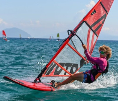 Jan Wrzesień - instruktor windsurfingu Surfski