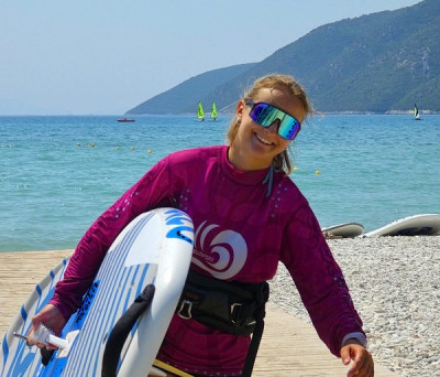 Instruktorka windsurfingu i stretchingu:)